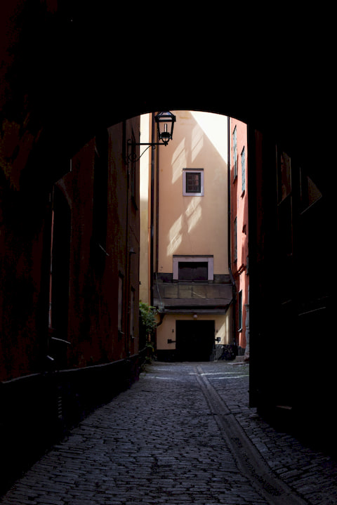 dark doorway